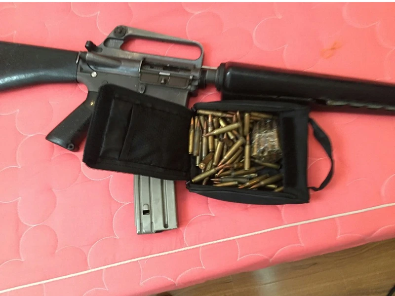 Khẩu súng cùng nhiều đạn được phát hiện tại nhà "ông trùm" Sơn